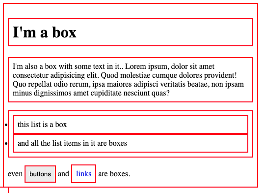 CSS Box Model :: CIS 526 Textbook