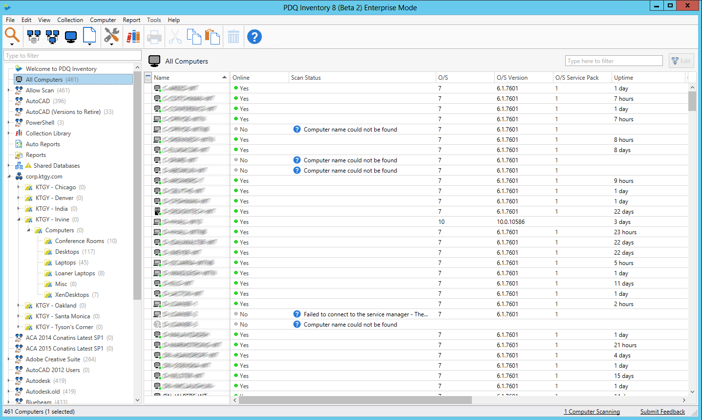 Screenshot of PDQ Deploy