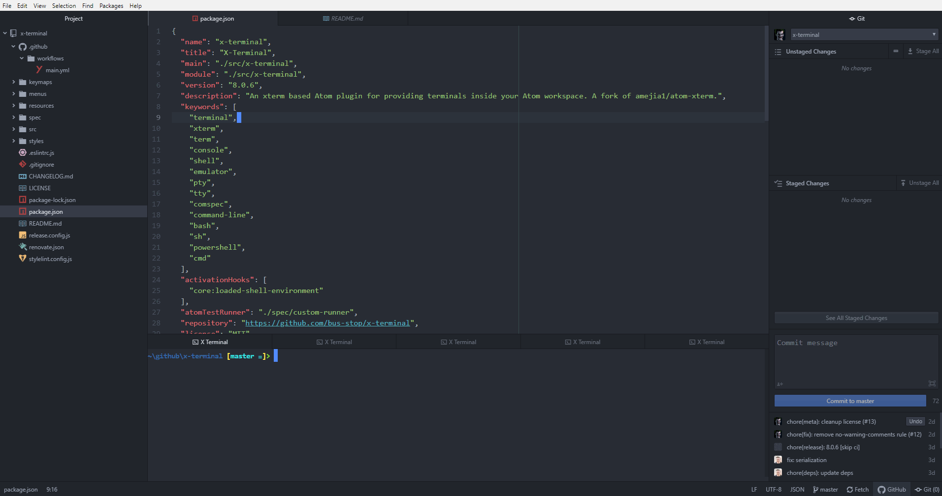 X-Terminal moving terminals demo