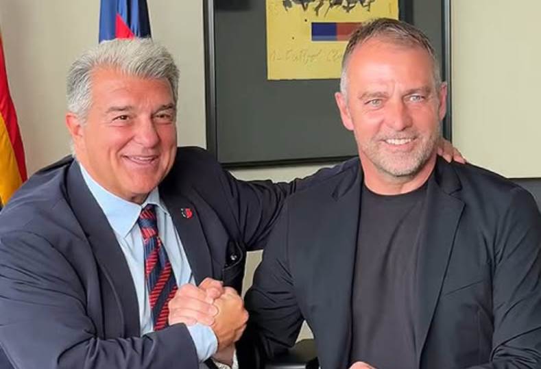 خبر صادم من برشلونة! فليك يمدد عقده حتى 2027!