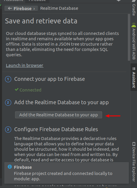 Setup Firebase - atur dependencies