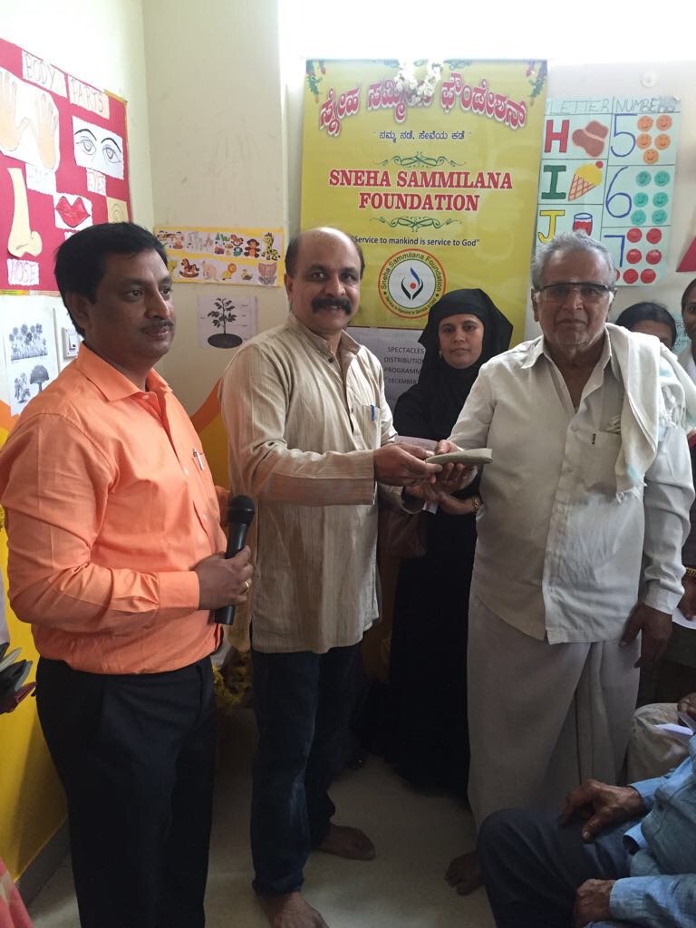 Distribution of Spectacles to the Eye camp Patients photo 4
