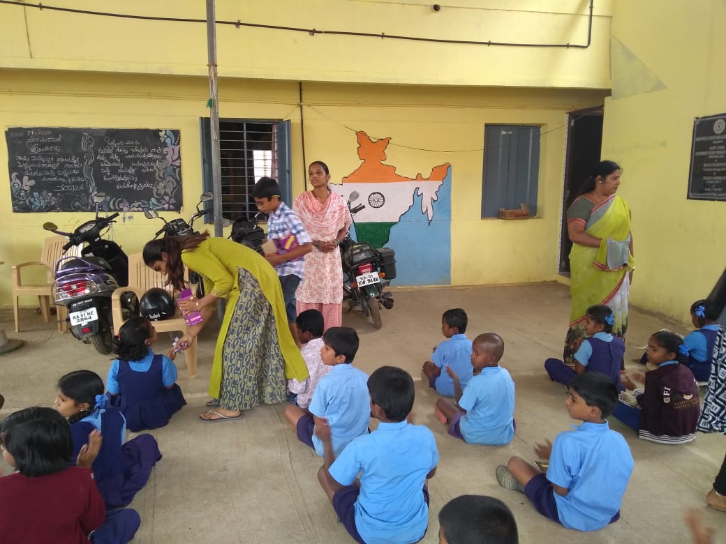 Distribution of Study materials at 12 Govt Schools in Dommasandra Cluster photo 6