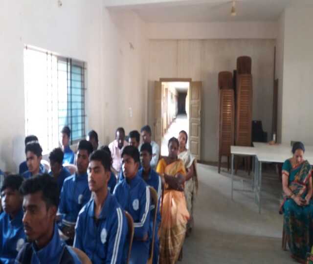 Distribution of Study material at SVPHS Sarjapura photo 2