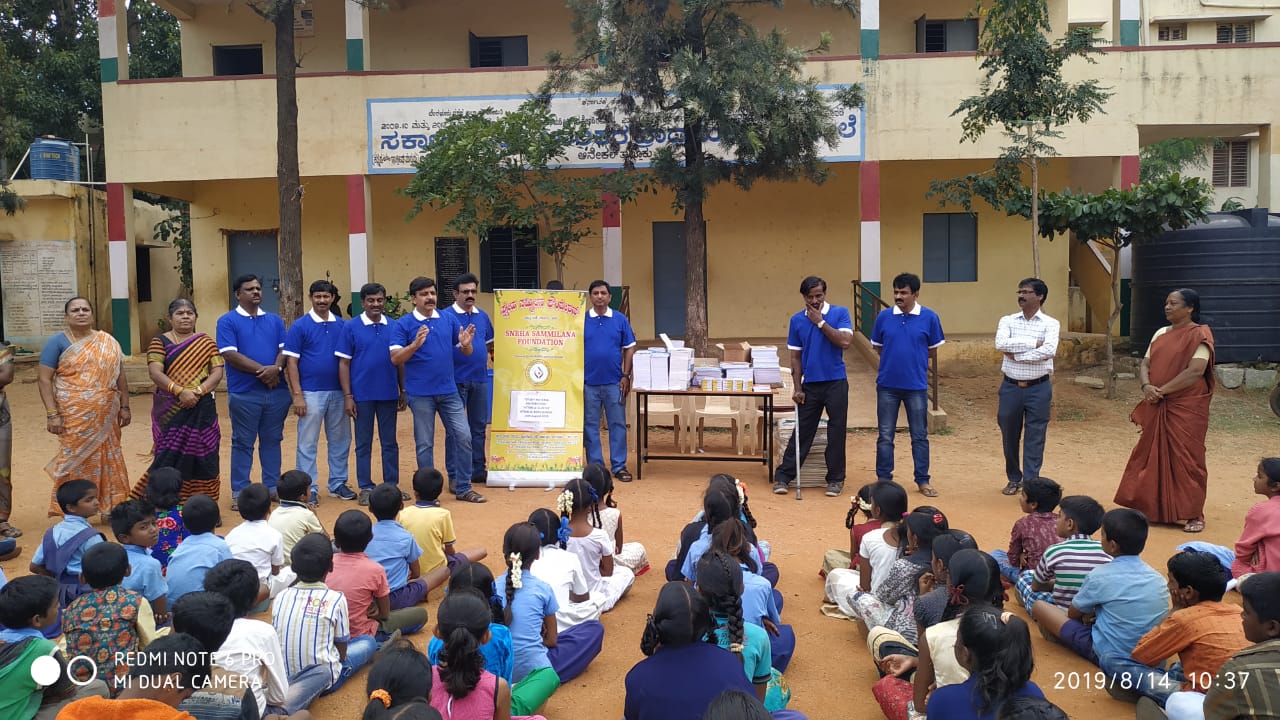 Distribution of Study items at 13 Govt Schools, Attibele Cluster photo 5