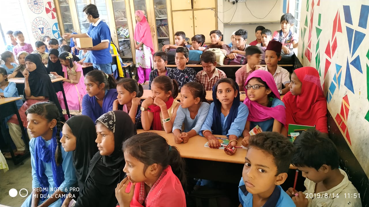 Distribution of Study items at 13 Govt Schools, Attibele Cluster photo 6