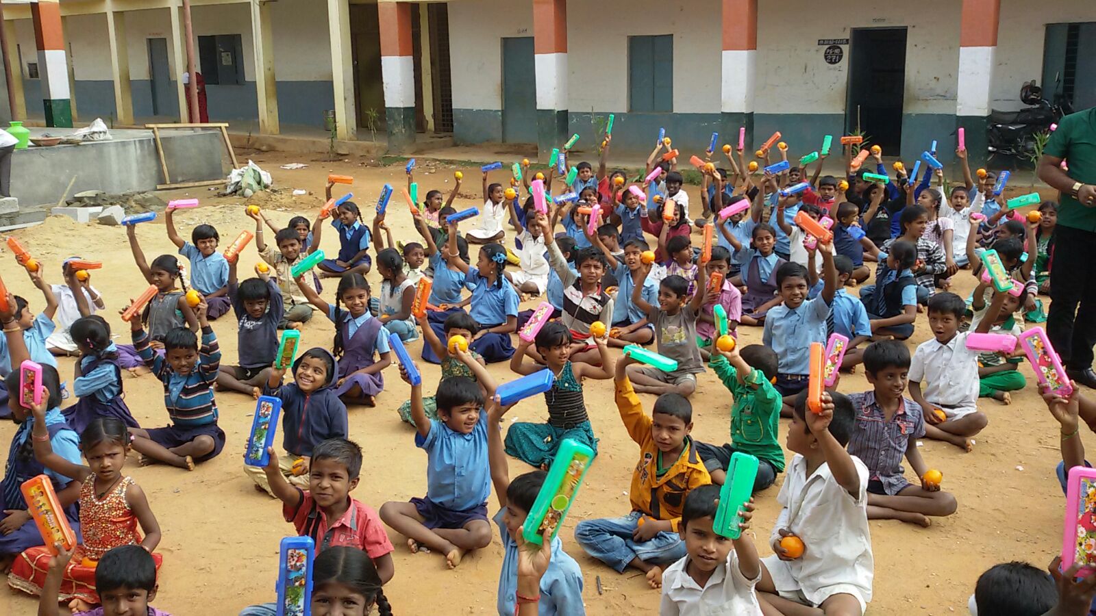 School Material Distribution in Govt School photo 4