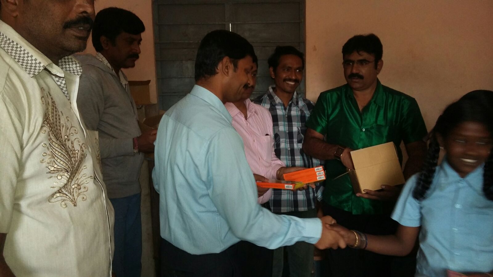 School Material Distribution in Govt School photo 6