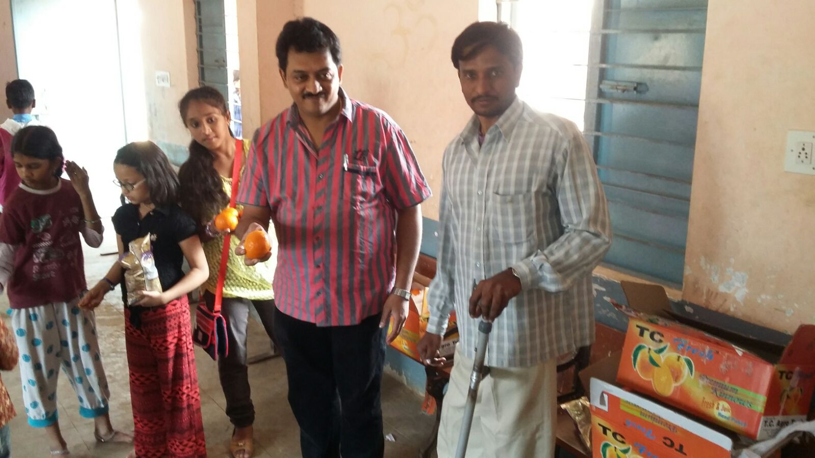 School Material Distribution in Govt School photo 8