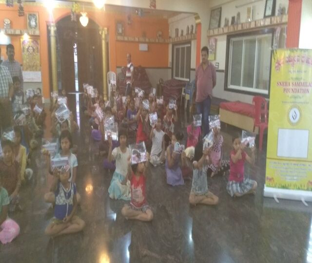 Distribution Of Groceries at Nanda Gokula Ashram, Mugulur