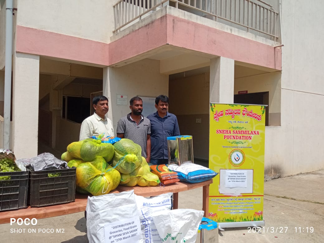 Distribution Of Dress Material for inmates at Sipani Seva Sandan, Marsur photo 2