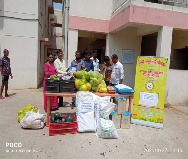Distribution Of Dress Material for inmates at Sipani Seva Sandan, Marsur photo 3