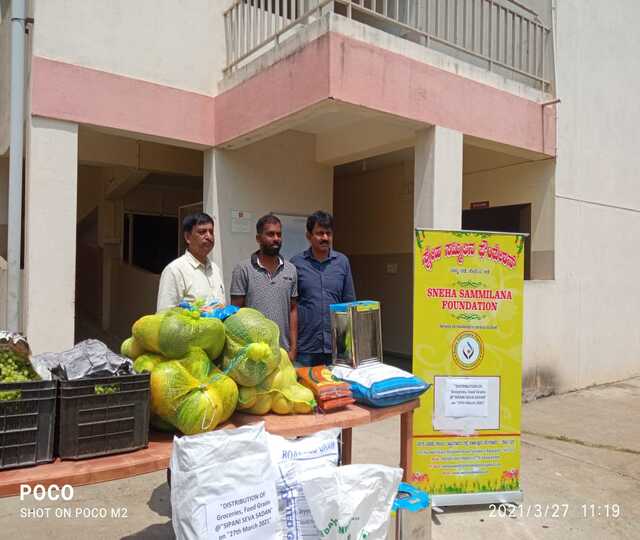 Distribution Of Dress Material for inmates at Sipani Seva Sandan, Marsur photo 4