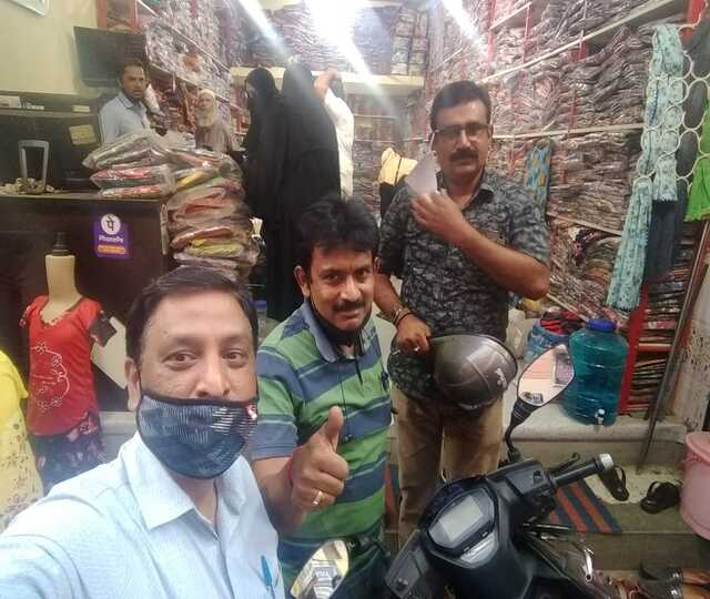 Distribution Of Dress Material for inmates at Sipani Seva Sandan, Marsur photo 8