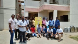 Distribution Of Clothes in Eve Of Ugadhi at Sipani Seva Sandan, Marsur photo 2
