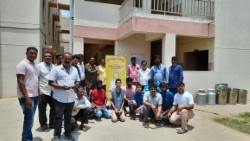 Distribution Of Clothes in Eve Of Ugadhi at Sipani Seva Sandan, Marsur photo 8