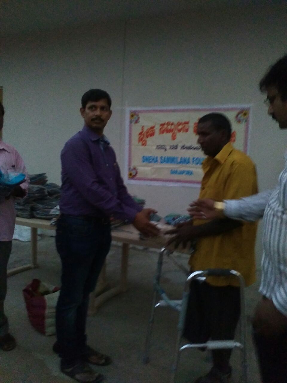 RVM Sipani Seva Sadan on 9-Mar-2016 for Homeless people photo 6