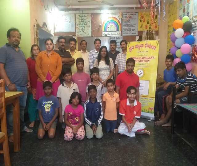 Distribution of Groceries at Ekadanta Charitable trust, , KR PURAM photo 5