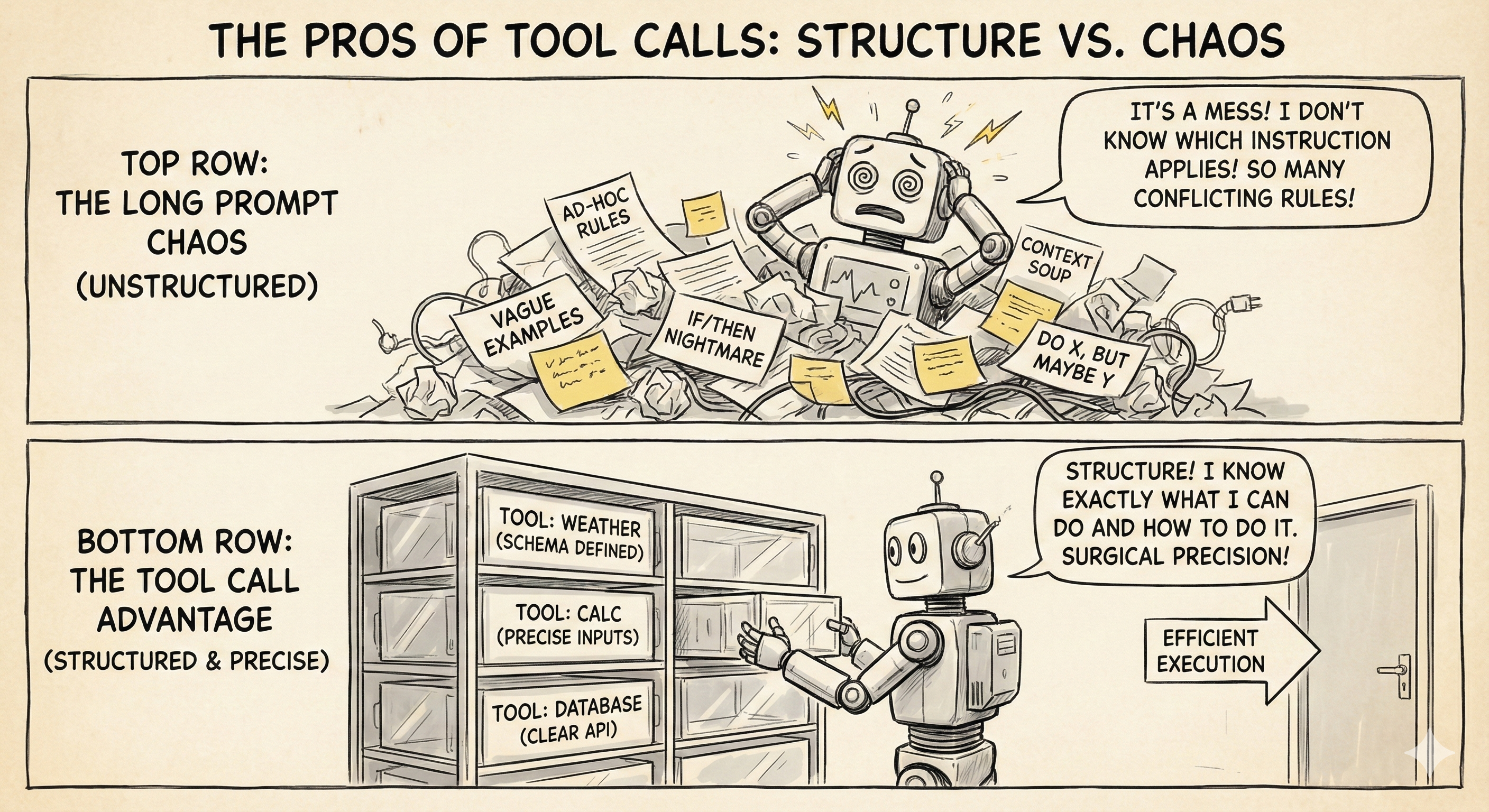 Tool calls architecture
