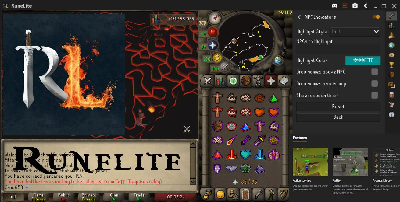 Runescape Clients and Settings cover image