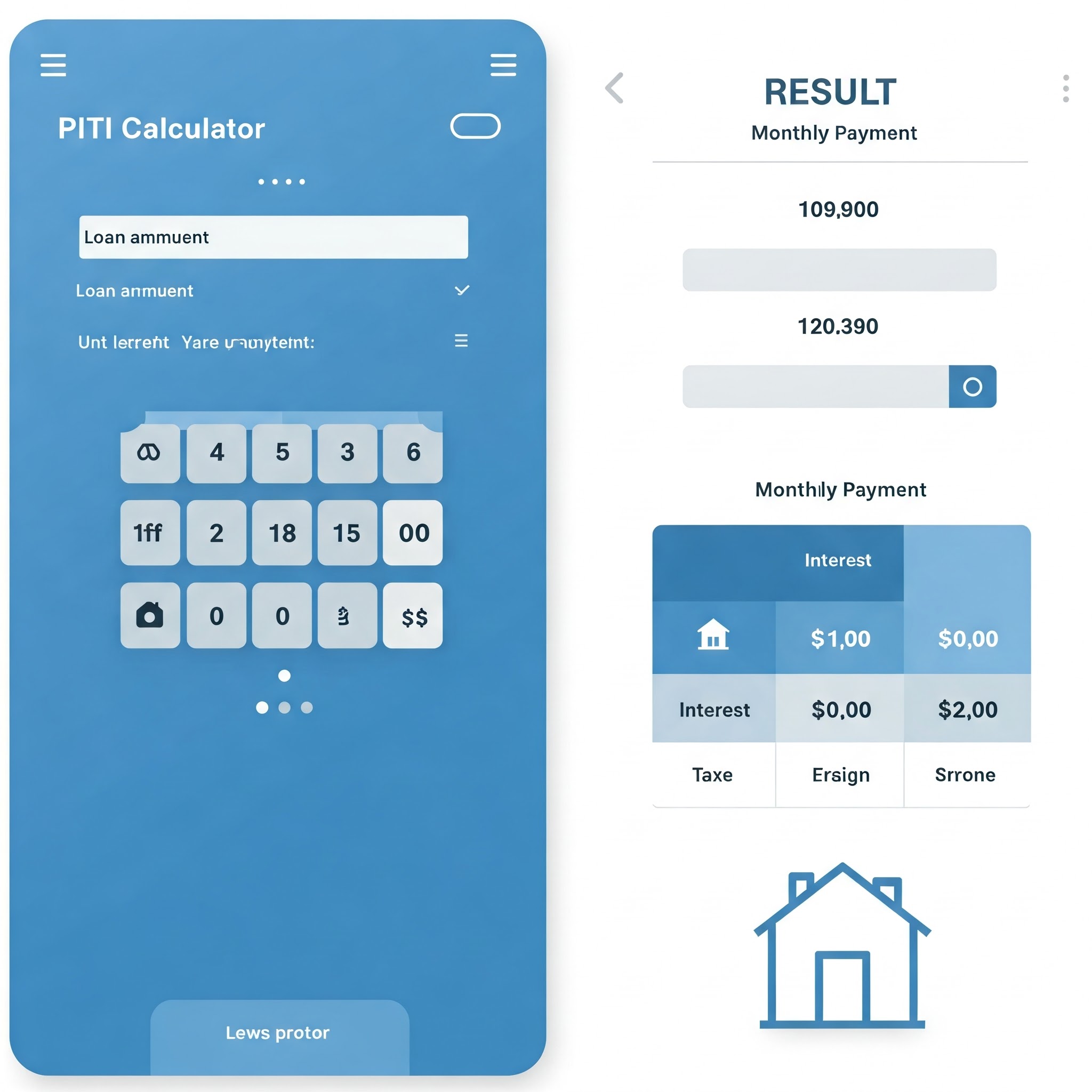 PITI Calculator Interface
