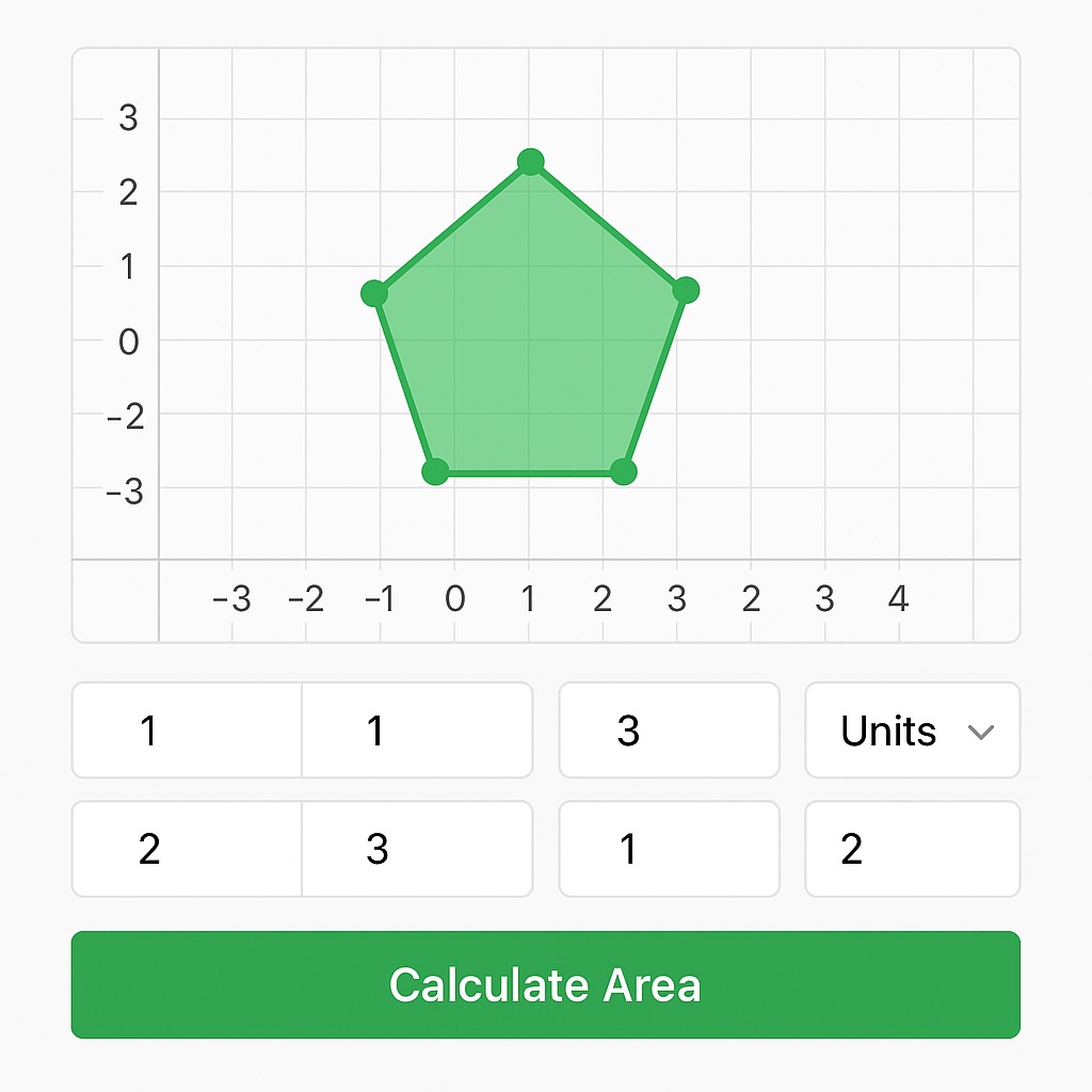 Geometry Area Calculator Interface