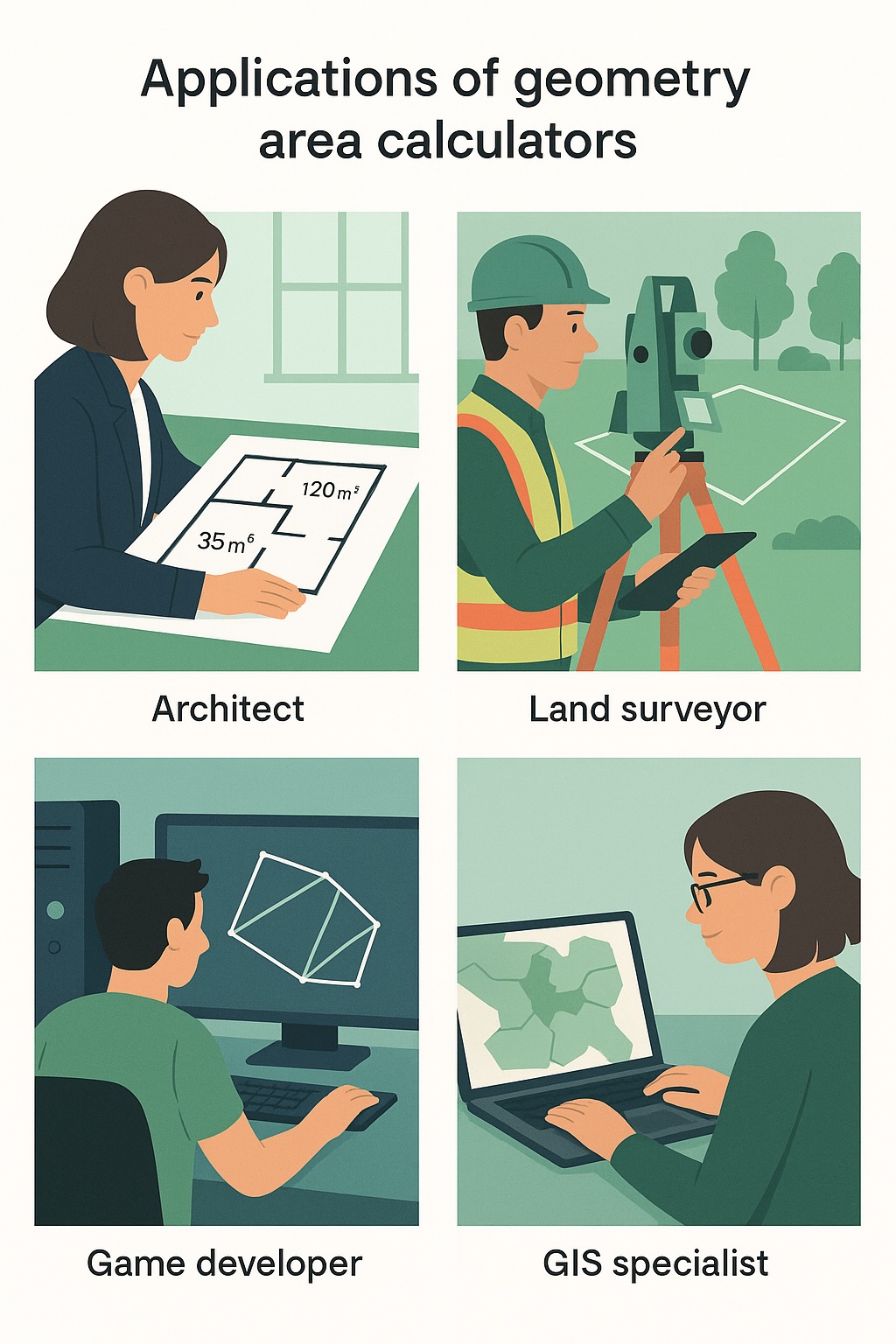Real-world Applications of Geometry Calculators