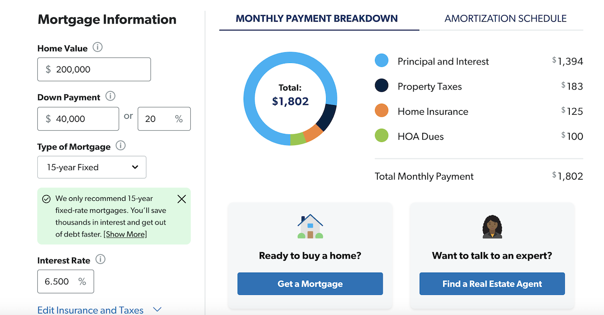 Dave Ramsey Mortgage Calculator