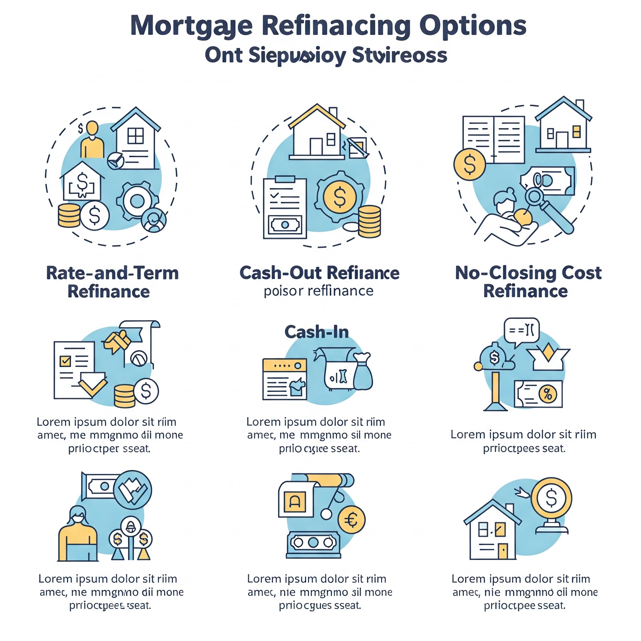 Types of Mortgage Refinancing
