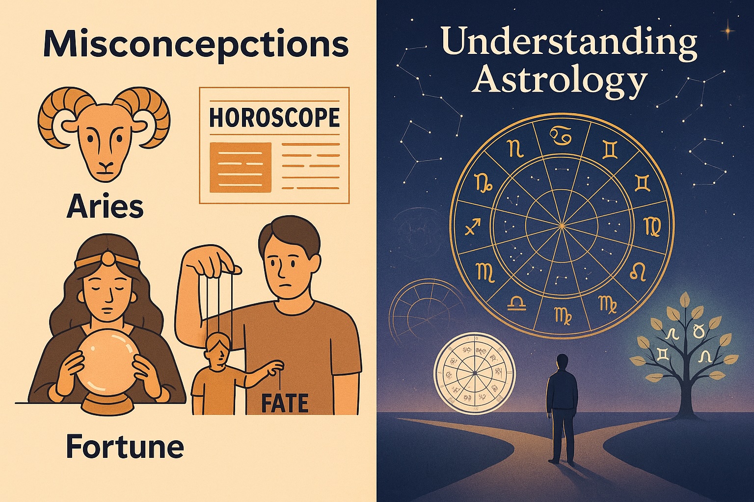 Zodiac Compatibility Illustration