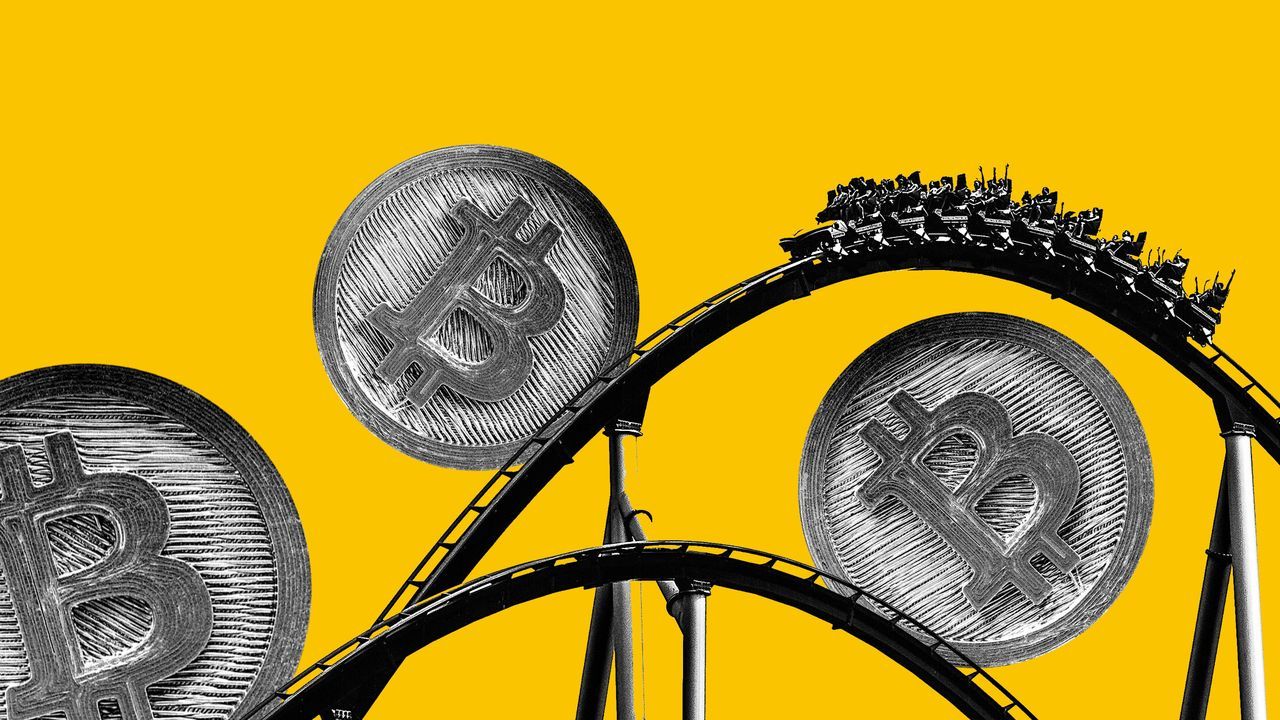 El mercado de criptomonedas, ¡una montaña rusa!
