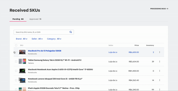 {"base64":"  ","img":{"width":600,"height":309,"type":"gif","mime":"image/gif","wUnits":"px","hUnits":"px","length":329108,"url":"https://raw.githubusercontent.com/vtexdocs/help-center-content/refs/heads/main/docs/en/announcements/2019/september/2019-09-09-marketplaces-received-skus-beta_1.gif"}}