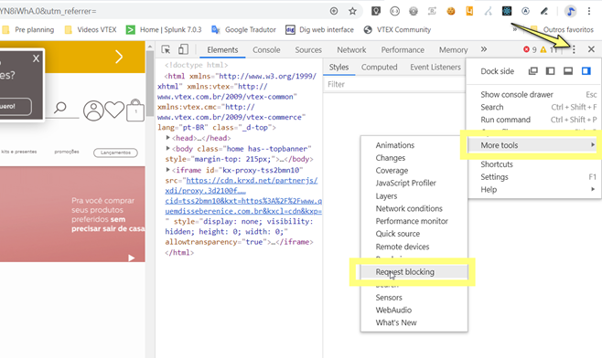 {"base64":"  ","img":{"width":658,"height":392,"type":"png","mime":"image/png","wUnits":"px","hUnits":"px","length":120993,"url":"https://raw.githubusercontent.com/vtexdocs/help-center-content/refs/heads/main/docs/en/faq/shopping/blocking-customizations-to-troubleshoot-front-end-issues_2.png"}}