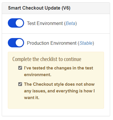 {"base64":"  ","img":{"width":390,"height":413,"type":"png","mime":"image/png","wUnits":"px","hUnits":"px","length":19968,"url":"https://cdn.statically.io/gh/vtexdocs/help-center-content/refs/heads/main/docs/en/tutorials/checkout/checkout-settings/enable-checkout-v6_2.png"}}