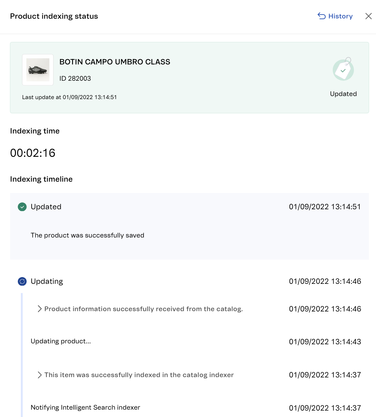 {"base64":" ","img":{"width":1226,"height":1359,"type":"png","mime":"image/png","wUnits":"px","hUnits":"px","length":152980,"url":"https://cdn.statically.io/gh/vtexdocs/help-center-content/refs/heads/main/docs/en/tutorials/intelligent-search/intelligent-search-overview/indexing-history_6.png"}}