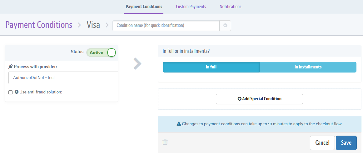 {"base64":" ","img":{"width":1162,"height":496,"type":"png","mime":"image/png","wUnits":"px","hUnits":"px","length":45168,"url":"https://cdn.statically.io/gh/vtexdocs/help-center-content/refs/heads/main/docs/en/tutorials/payments/payment-settings/how-to-configure-payment-conditions_1.png"}}