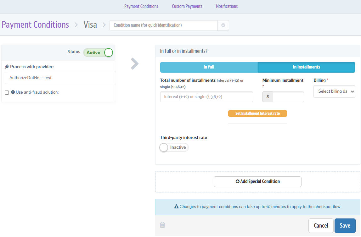 {"base64":" ","img":{"width":1147,"height":754,"type":"png","mime":"image/png","wUnits":"px","hUnits":"px","length":61354,"url":"https://cdn.statically.io/gh/vtexdocs/help-center-content/refs/heads/main/docs/en/tutorials/payments/payment-settings/how-to-configure-payment-conditions_2.png"}}