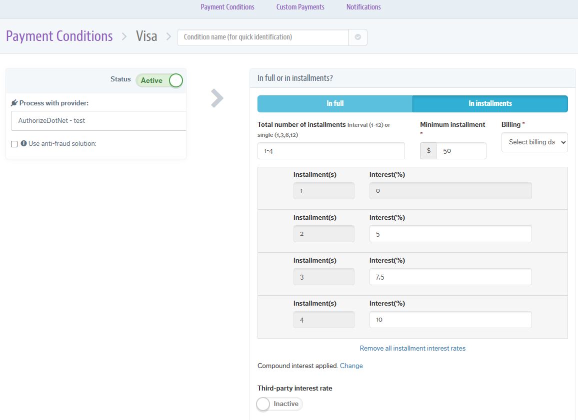 {"base64":" ","img":{"width":1156,"height":841,"type":"png","mime":"image/png","wUnits":"px","hUnits":"px","length":60458,"url":"https://cdn.statically.io/gh/vtexdocs/help-center-content/refs/heads/main/docs/en/tutorials/payments/payment-settings/how-to-configure-payment-conditions_3.png"}}