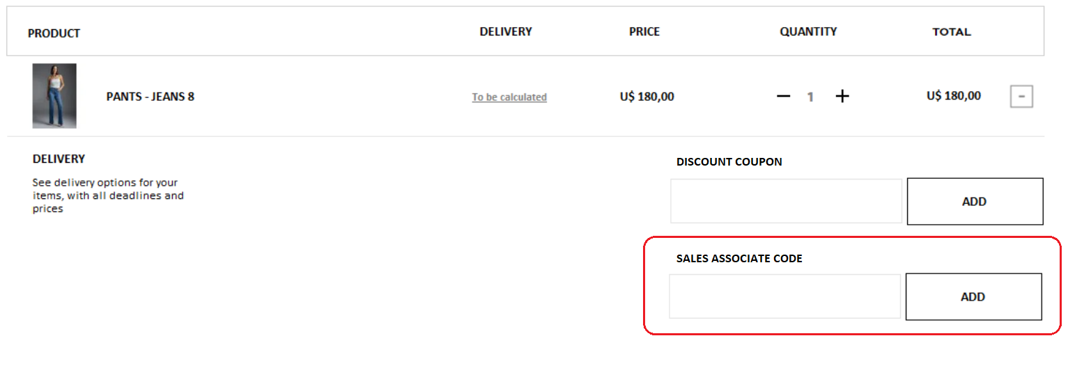 {"base64":"  ","img":{"width":1566,"height":529,"type":"png","mime":"image/png","wUnits":"px","hUnits":"px","length":65609,"url":"https://cdn.statically.io/gh/vtexdocs/help-center-content/refs/heads/main/docs/en/tutorials/promotions-and-taxes/promotions/sales-associate-code-field-at-checkout_2.png"}}