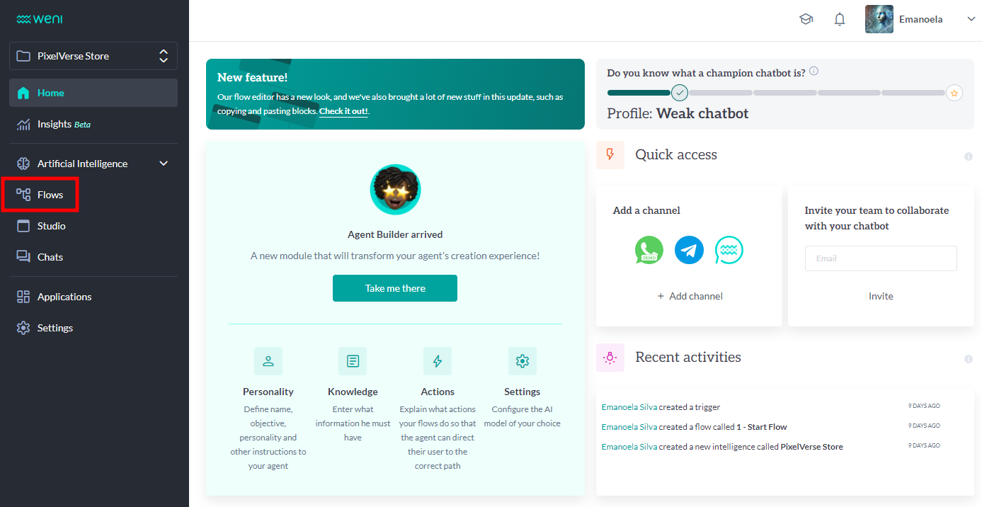 {"base64":"  ","img":{"width":1387,"height":716,"type":"png","mime":"image/png","wUnits":"px","hUnits":"px","length":148824,"url":"https://cdn.statically.io/gh/vtexdocs/help-center-content/refs/heads/main/docs/en/tutorials/weni-by-vtex/flows/flows-creation_1.png"}}