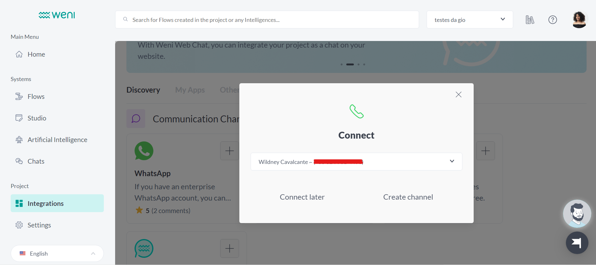 {"base64":"  ","img":{"width":1900,"height":847,"type":"png","mime":"image/png","wUnits":"px","hUnits":"px","length":229445,"url":"https://raw.githubusercontent.com/vtexdocs/help-center-content/refs/heads/main/docs/en/tutorials/weni-by-vtex/integrations/whatsapp-weni-express-integration_14.png"}}