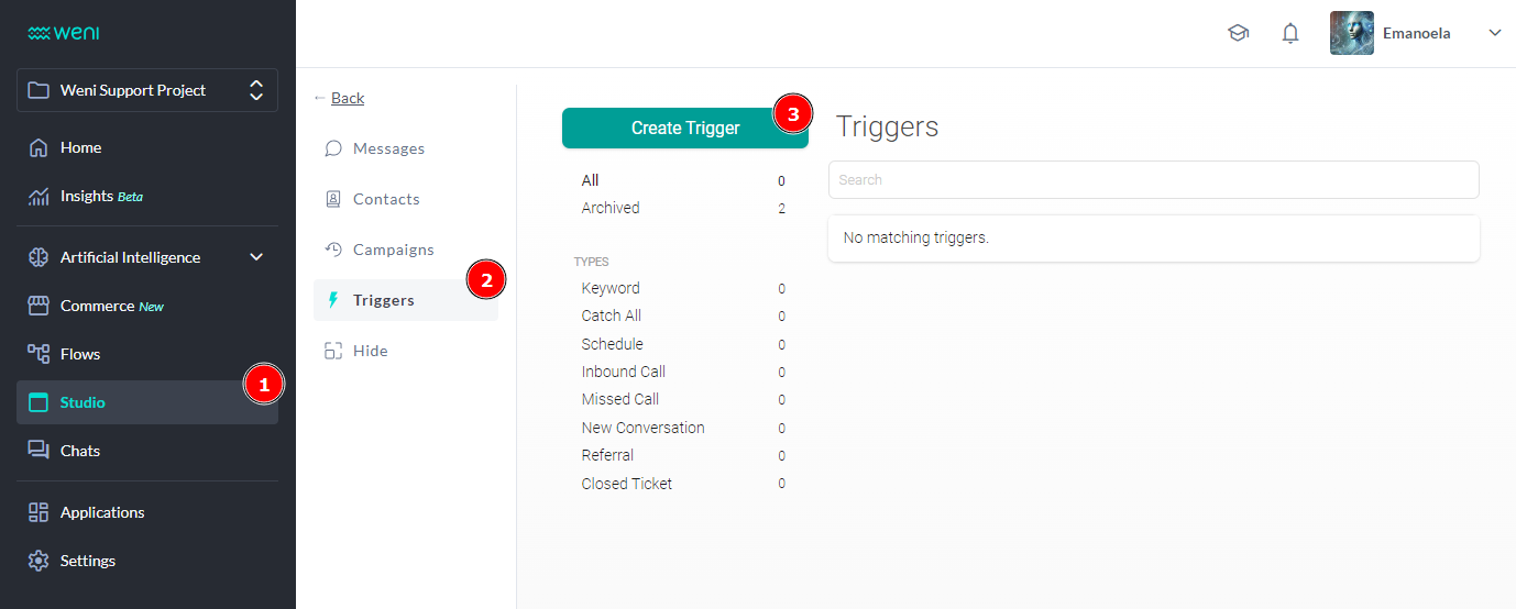 {"base64":"  ","img":{"width":1378,"height":554,"type":"png","mime":"image/png","wUnits":"px","hUnits":"px","length":65830,"url":"https://raw.githubusercontent.com/vtexdocs/help-center-content/refs/heads/main/docs/en/tutorials/weni-by-vtex/studio/adding-a-trigger_1.png"}}