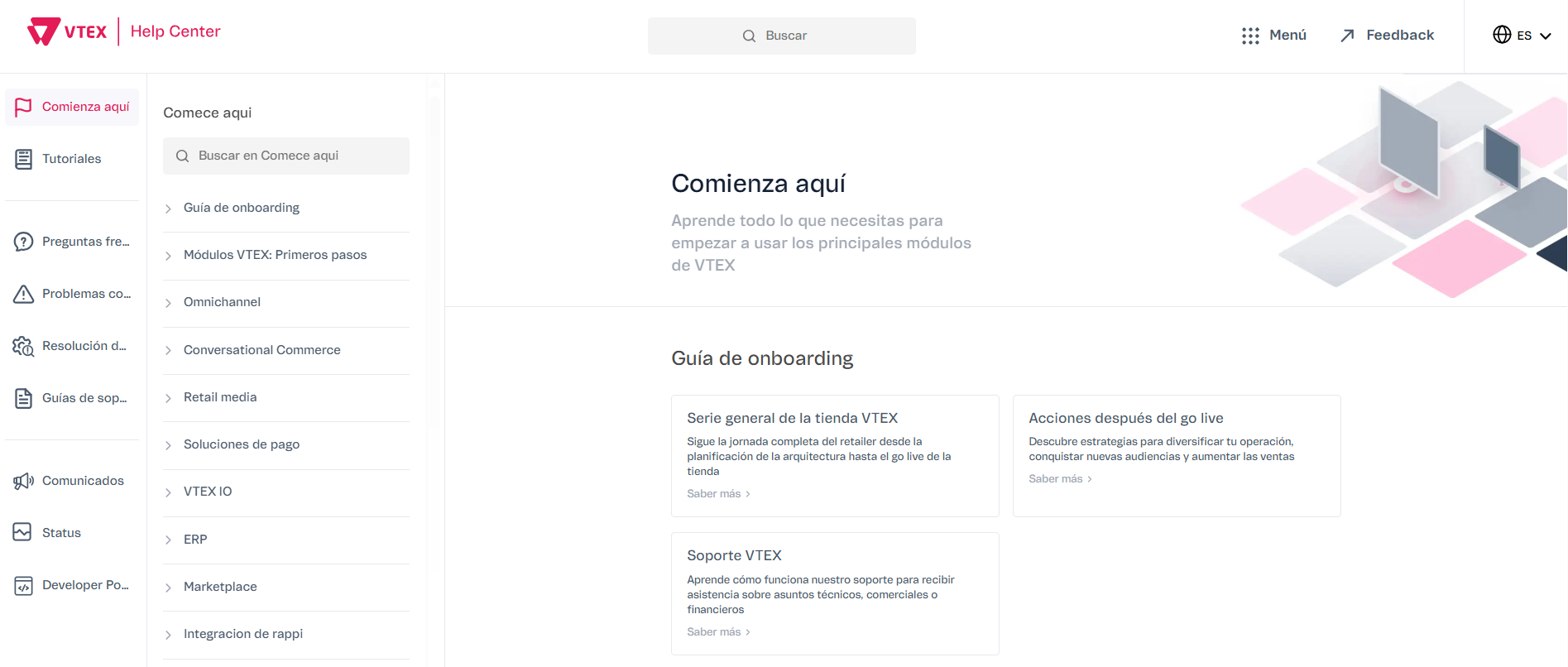 {"base64":"  ","img":{"width":1895,"height":806,"type":"png","mime":"image/png","wUnits":"px","hUnits":"px","length":215401,"url":"https://raw.githubusercontent.com/vtexdocs/help-center-content/refs/heads/main/docs/es/announcements/2025/noviembre/2025-11-07-help-center-vtex-interfaz-optimizada-y-nuevas-funcionalidades_2.png"}}
