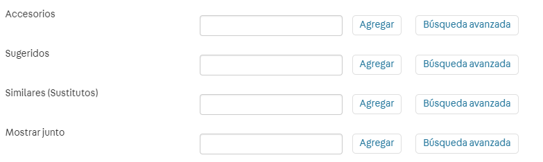 {"base64":"  ","img":{"width":783,"height":234,"type":"png","mime":"image/png","wUnits":"px","hUnits":"px","length":17535,"url":"https://cdn.statically.io/gh/vtexdocs/help-center-content/refs/heads/main/docs/es/tutorials/catalogo/productos-y-skus/configurar-producto-similar-sugerencias-accesorios-y-genericos_1.png"}}