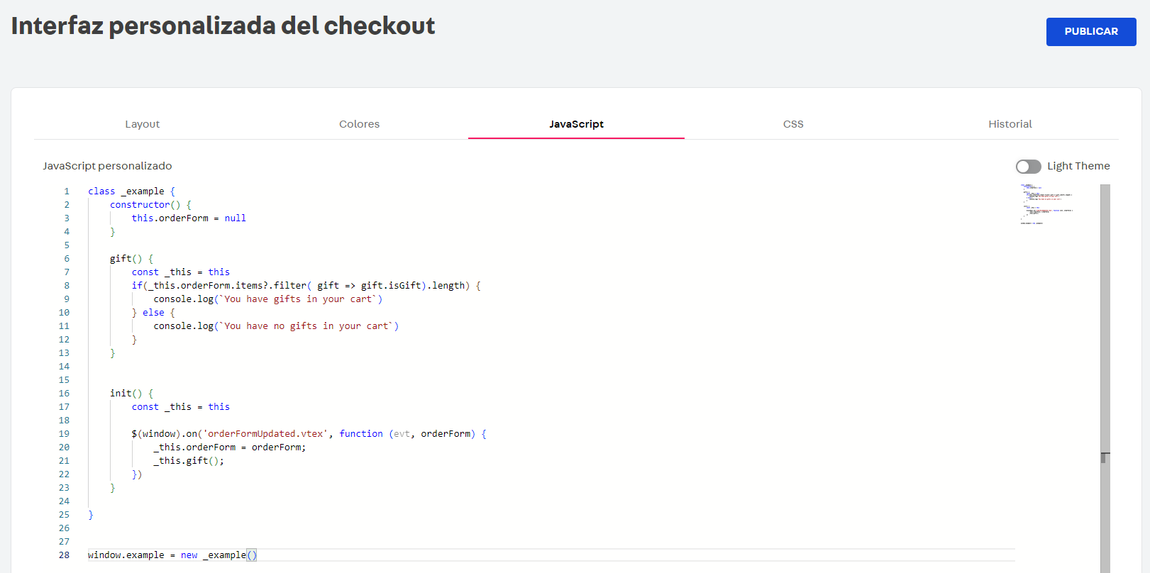 {"base64":"","img":{"src":"https://cdn.statically.io/gh/vtexdocs/help-center-content/refs/heads/main/docs/es/tutorials/checkout/configuración-de-checkout/ajustes-en-la-interfaz-personalizada-del-checkout-en-el-admin_2.png","width":800,"height":600,"type":"image/png"}}