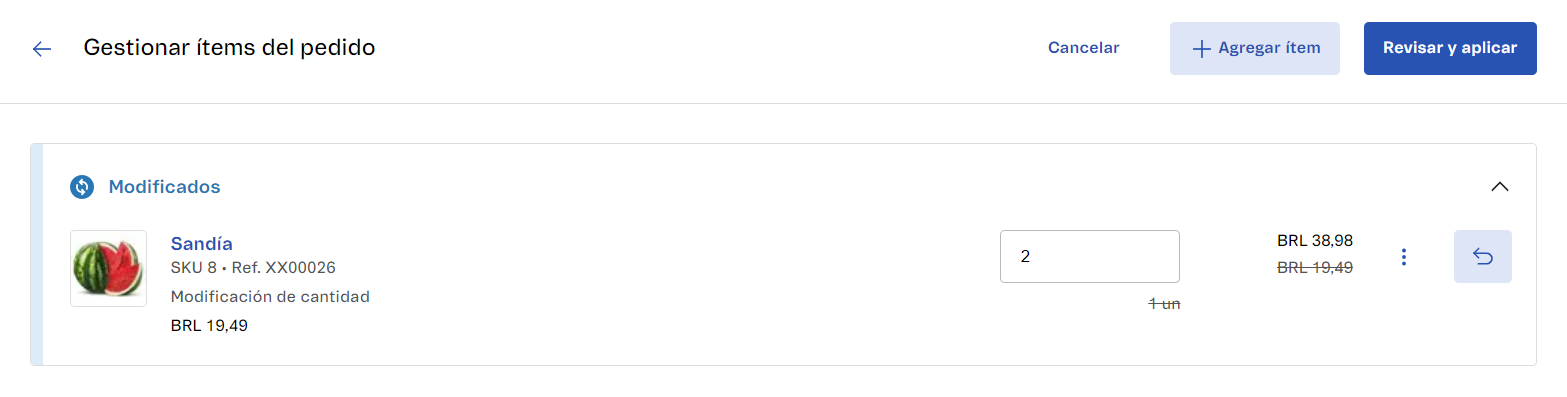 {"base64":"  ","img":{"width":1567,"height":397,"type":"png","mime":"image/png","wUnits":"px","hUnits":"px","length":49739,"url":"https://cdn.statically.io/gh/vtexdocs/help-center-content/refs/heads/main/docs/es/tutorials/pedidos/todos-los-pedidos/como-modificar-pedidos_1.png"}}