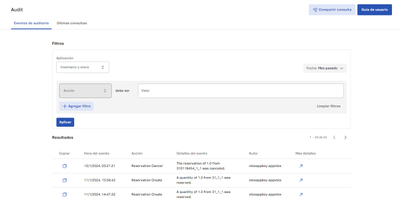 {"base64":"  ","img":{"width":800,"height":402,"type":"png","mime":"image/png","wUnits":"px","hUnits":"px","length":34101,"url":"https://cdn.statically.io/gh/vtexdocs/help-center-content/refs/heads/main/docs/es/tutorials/seguridad/recursos-de-seguridad-de-la-plataforma/audit_1.png"}}