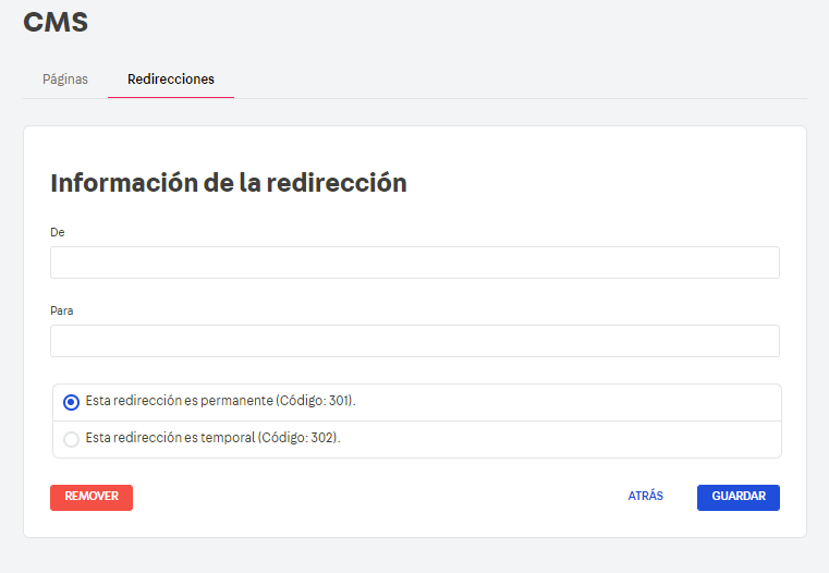 {"base64":"","img":{"src":"https://cdn.statically.io/gh/vtexdocs/help-center-content/refs/heads/main/docs/es/tutorials/storefront/páginas/gestion-de-redirecciones-de-url_1.png","width":800,"height":600,"type":"image/png"}}