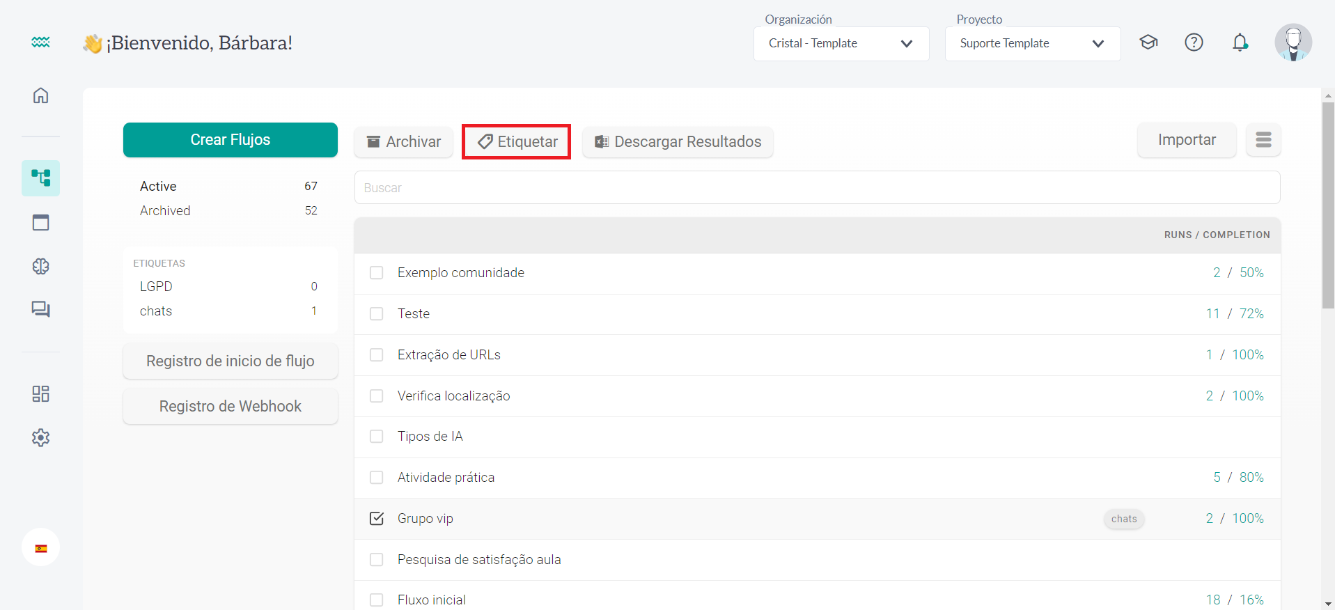 {"base64":"  ","img":{"width":1917,"height":876,"type":"png","mime":"image/png","wUnits":"px","hUnits":"px","length":116435,"url":"https://cdn.statically.io/gh/vtexdocs/help-center-content/refs/heads/main/docs/es/tutorials/weni-by-vtex/chats/utilizando-el-disparo-activo-de-flujos_2.png"}}