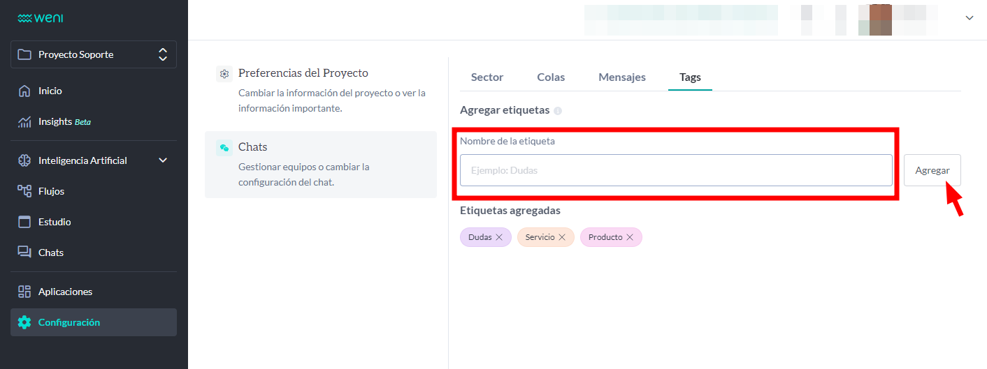{"base64":"  ","img":{"width":1412,"height":529,"type":"png","mime":"image/png","wUnits":"px","hUnits":"px","length":54162,"url":"https://cdn.statically.io/gh/vtexdocs/help-center-content/refs/heads/main/docs/es/tutorials/weni-by-vtex/configuraciones-weni/weni-chats-gestion-de-la-atencion-humana_7.png"}}